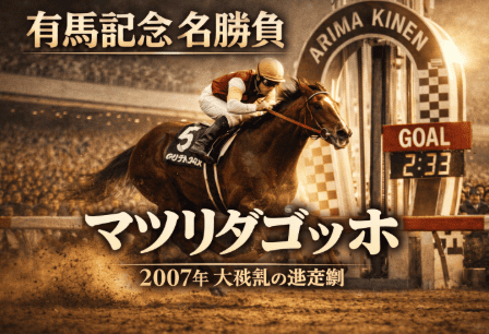 マツリダゴッホ｜有馬記念｜歴代の勝ち馬からの思い出