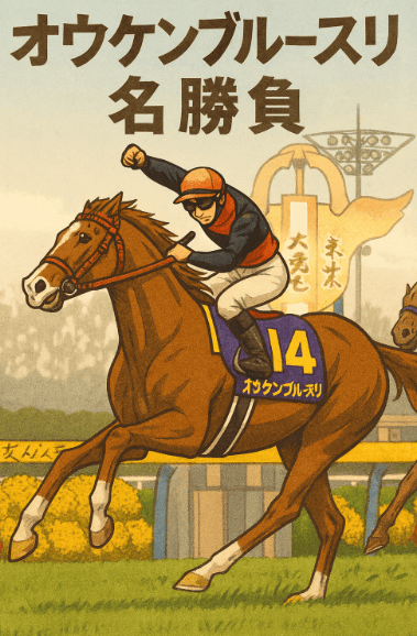 オウケンブルースリ｜菊花賞｜歴代の勝ち馬の思い出
