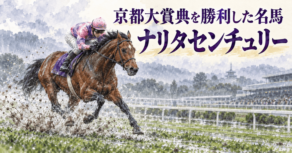 ナリタセンチュリーの名勝負｜2004年京都大賞典と宝塚記念2着の記憶
