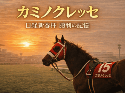 カミノクレッセ｜日経新春杯｜歴代の勝ち馬の思い出