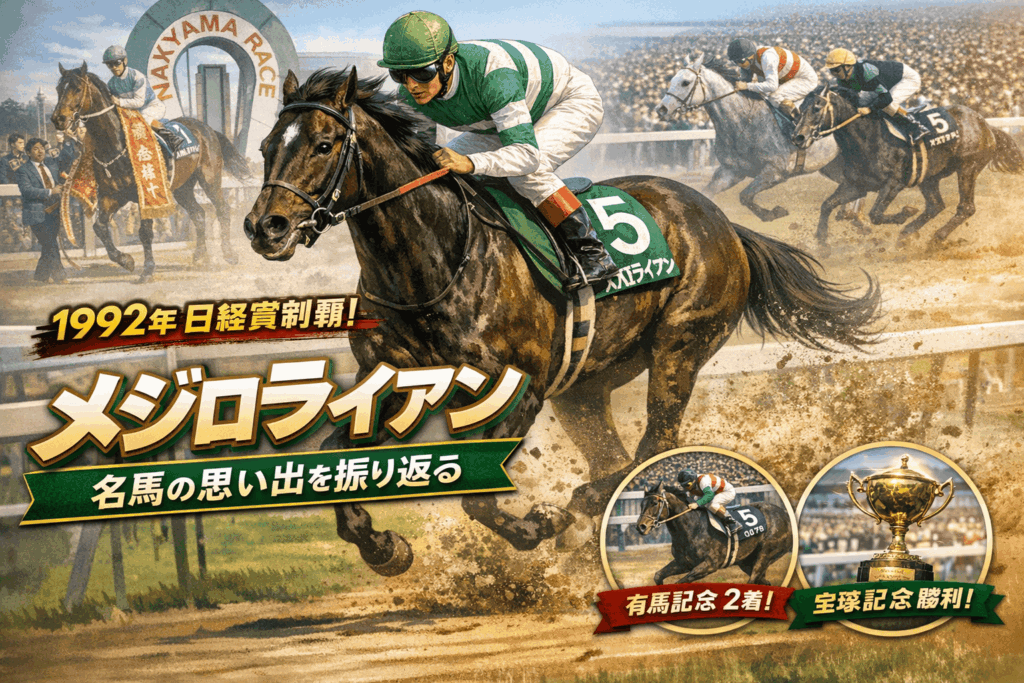 メジロライアン|日経賞|歴代の勝ち馬の思い出