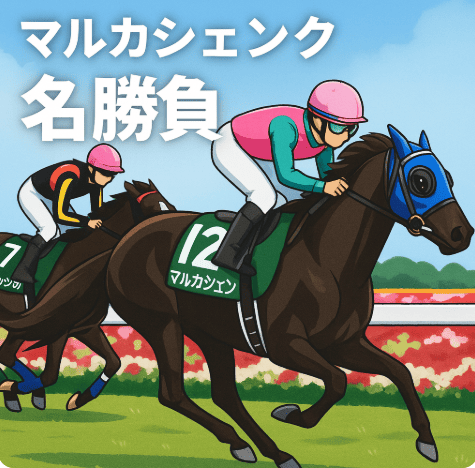 マルカシェンク｜関屋記念｜歴代の勝ち馬の思い出