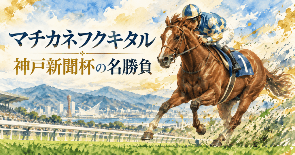 マチカネフクキタル|神戸新聞杯|歴代勝ち馬からの思い出