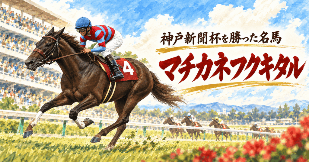 マチカネフクキタル｜神戸新聞杯｜歴代勝ち馬からの思い出