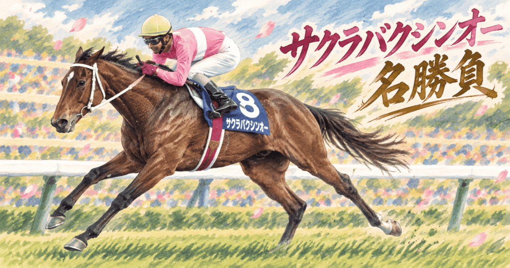 サクラバクシンオー|スプリンターズS|歴代勝ち馬からの思い出