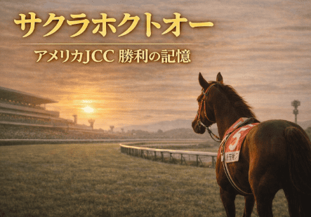サクラホクトオー|アメリカJCC|歴代の勝ち馬の思い出