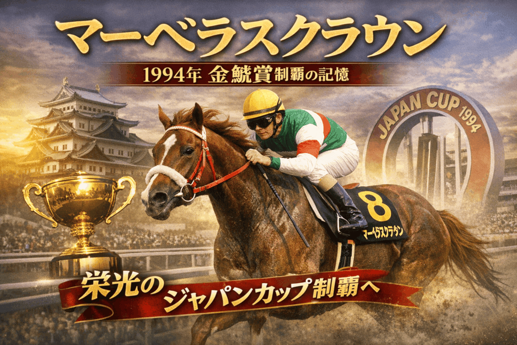 マーベラスクラウン｜金鯱賞を勝った名馬の記憶と1994年ジャパンカップ制覇を振り返る