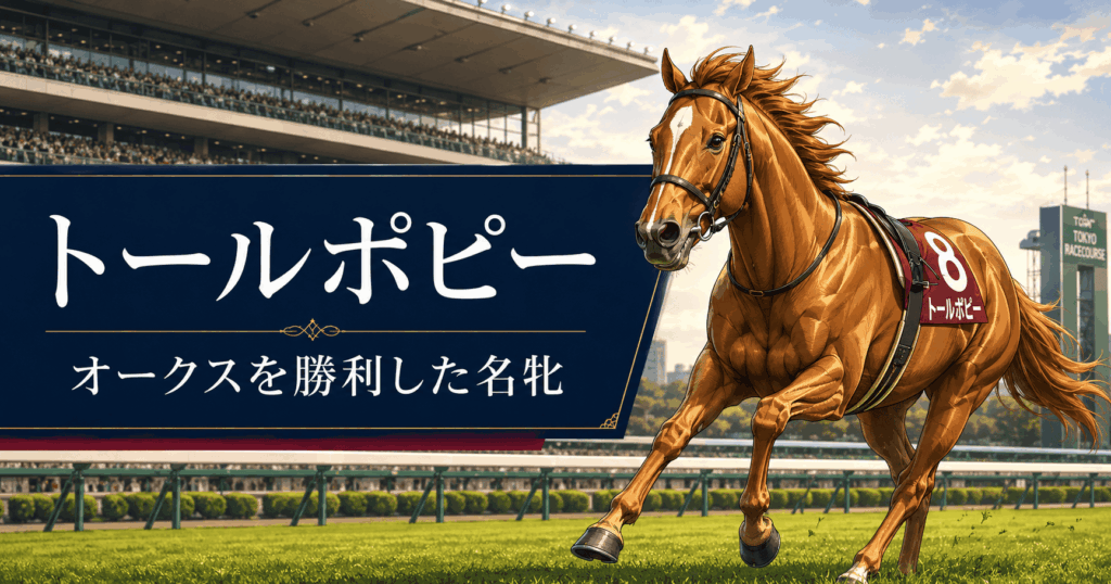 トールポピー|オークス(優駿牝馬)|歴代の勝ち馬の思い出