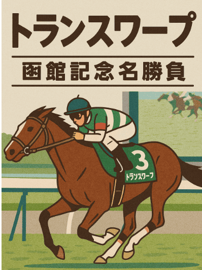 トランスワープ|函館記念|歴代の勝ち馬の思い出