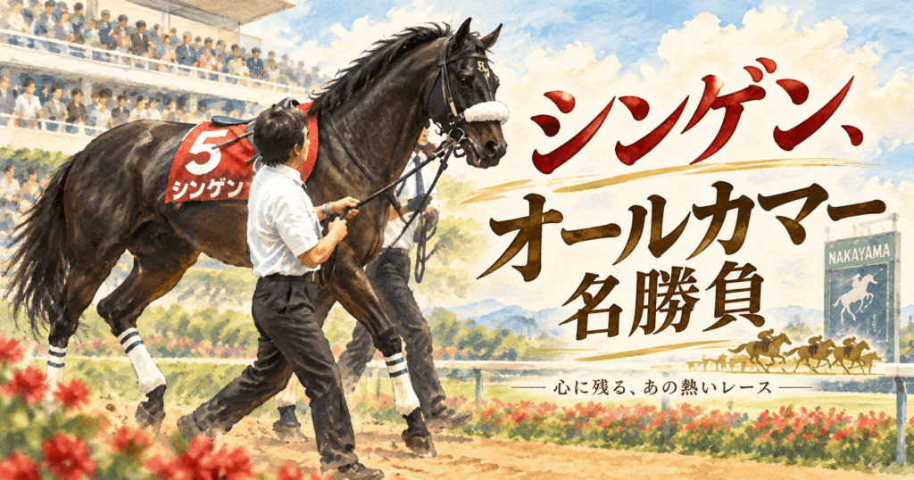 シンゲン｜2010年オールカマー名勝負・11か月ぶりの復活勝利を振り返る