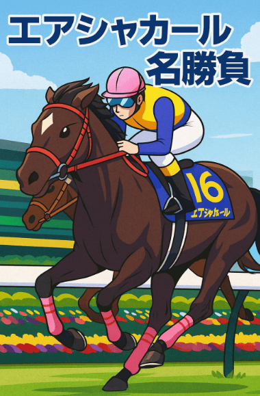 エアシャカール｜菊花賞｜歴代の勝ち馬の思い出