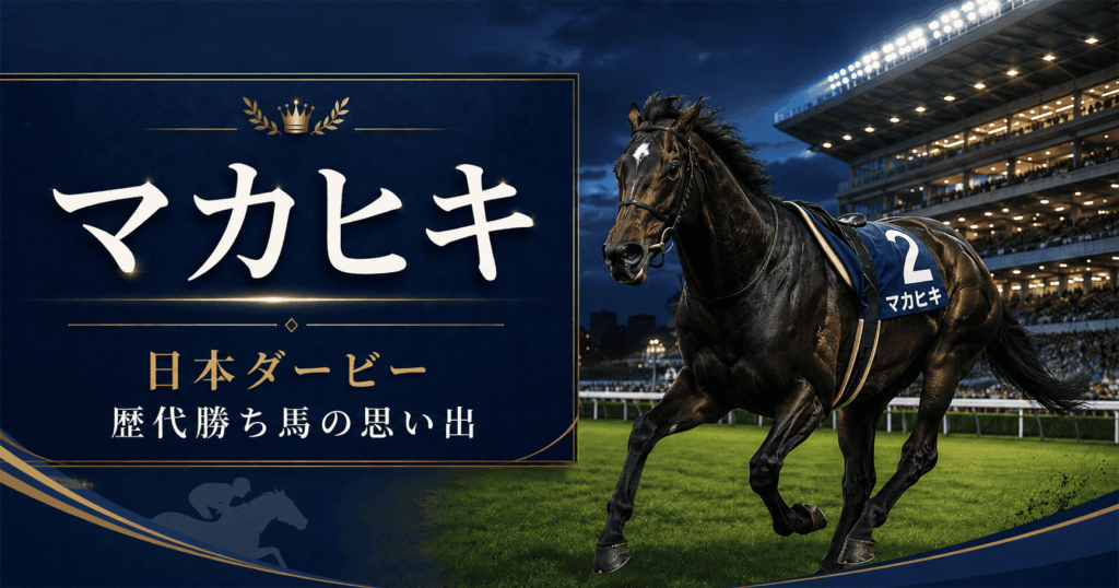 マカヒキは2016年日本ダービー勝ち馬｜血統・重賞勝利・復活の京都大賞典を振り返る