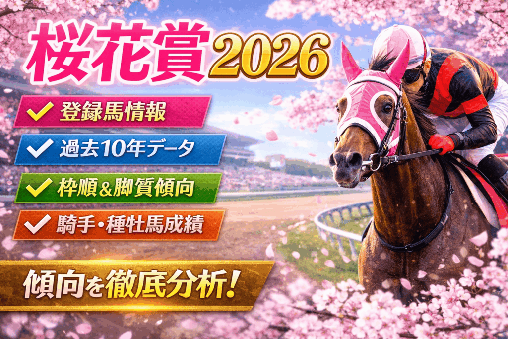 桜花賞2026年過去傾向・出走馬情報・能力値付き｜3歳牝馬クラシックの主役は誰だ？