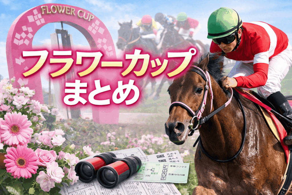 フラワーカップまとめ｜関連名馬・過去データ・能力値を整理