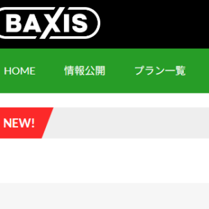 BAXIS(バクシス)｜評価・検証・口コミ