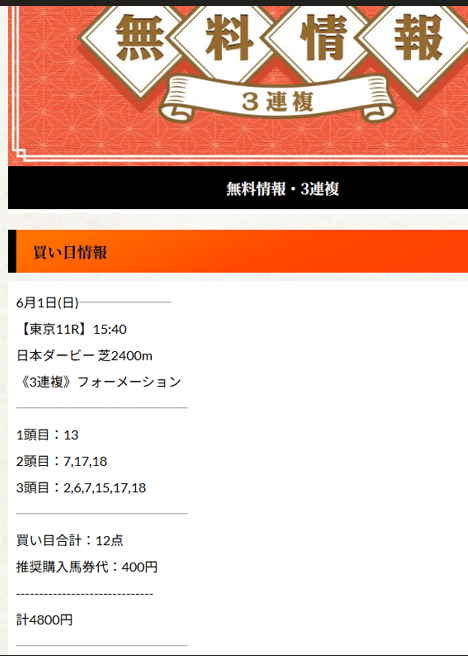 横綱ダービー的中